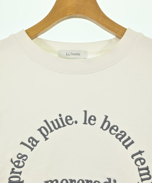 La TOTALITE（ラトータリテ）スウェット 白 サイズ:F レディース/2200691853024
