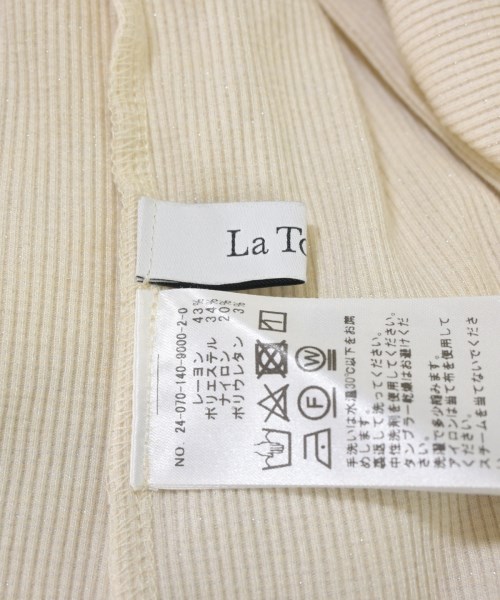 La TOTALITE（ラトータリテ）Tシャツ・カットソー 白 サイズ:-(XS位) レディース/2200692507018