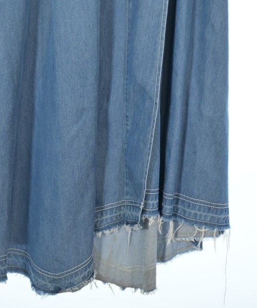 AULA（アウラ）ロング・マキシ丈スカート 青 サイズ:0(XS位) レディース/2200623800119