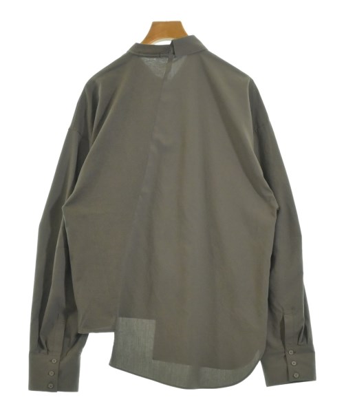 AULA（アウラ）カジュアルシャツ カーキ サイズ:0(XS位) レディース/2200654899045