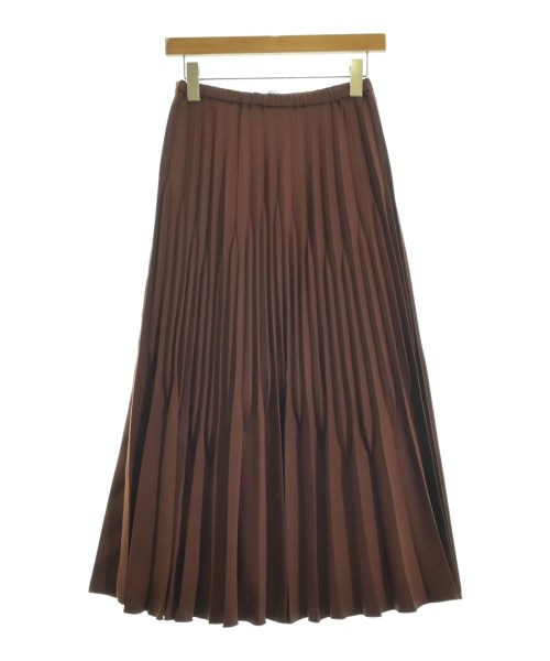 AULA（アウラ）ロング・マキシ丈スカート 茶 サイズ:0(XS位) レディース/2200659383112