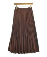 AULA（アウラ）ロング・マキシ丈スカート 茶 サイズ:0(XS位) レディース/2200659383112
