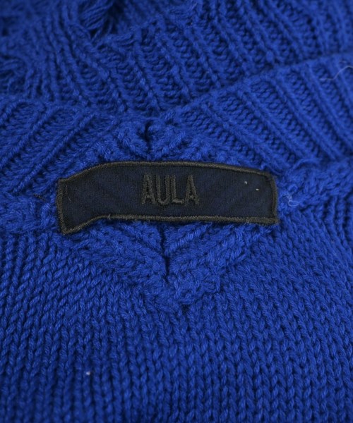 AULA（アウラ）ニット・セーター 青 サイズ:0(XS位) レディース/2200680098030