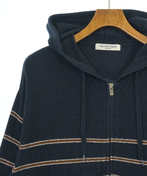 gelato pique HOMME（ジェラート　ピケ　オム）パーカー 紺 サイズ:M メンズ/2200636032125