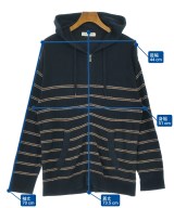 gelato pique HOMME（ジェラート　ピケ　オム）パーカー 紺 サイズ:M メンズ/2200636032125