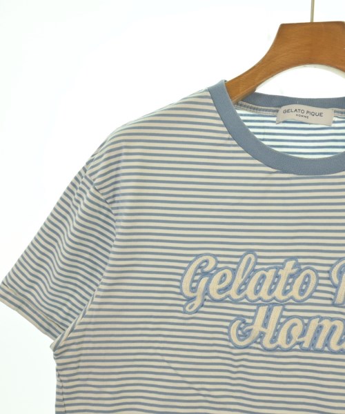 gelato pique HOMME（ジェラート　ピケ　オム）Tシャツ・カットソー 青 サイズ:L メンズ/2200614665093