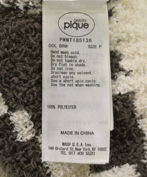 gelato pique HOMME（ジェラート　ピケ　オム）カーディガン 白 サイズ:F メンズ/2200629414129