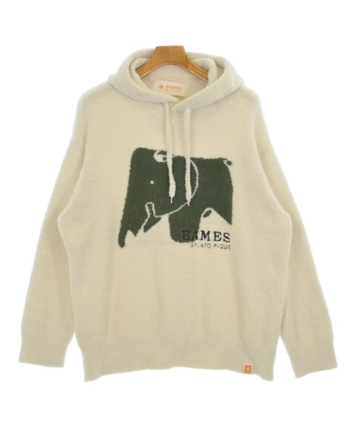 gelato pique HOMME(ジェラート　ピケ　オム)パーカー 白 サイズ:M/2200669138016