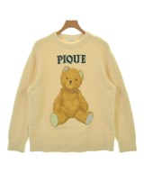 gelato pique HOMME（ジェラート　ピケ　オム）ニット・セーター 黄 サイズ:-(XL位) メンズ/2200694677061