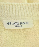 gelato pique HOMME（ジェラート　ピケ　オム）ニット・セーター 黄 サイズ:-(XL位) メンズ/2200694677061