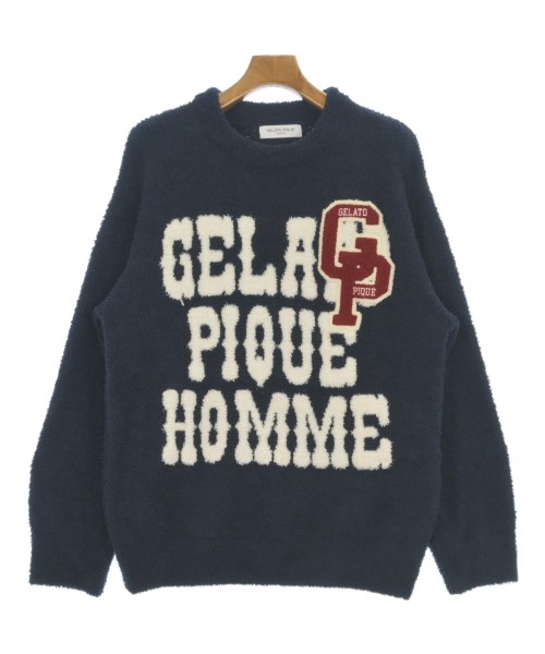 gelato pique HOMME(ジェラート　ピケ　オム)ニット・セーター 紺 サイズ:L/2200698005389