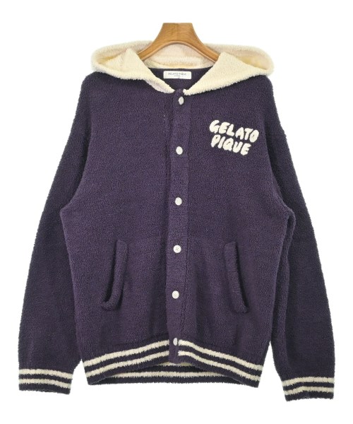 gelato pique HOMME（ジェラート　ピケ　オム）パーカー 紫 サイズ:M メンズ/2200700958061