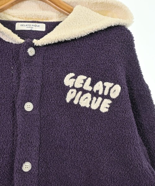 gelato pique HOMME（ジェラート　ピケ　オム）パーカー 紫 サイズ:M メンズ/2200700958061