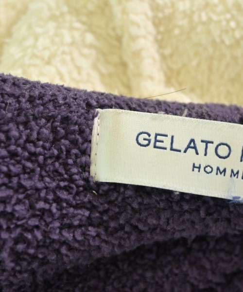 gelato pique HOMME（ジェラート　ピケ　オム）パーカー 紫 サイズ:M メンズ/2200700958061