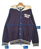 gelato pique HOMME（ジェラート　ピケ　オム）パーカー 紫 サイズ:M メンズ/2200700958061