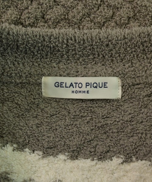 gelato pique HOMME（ジェラート　ピケ　オム）カーディガン グレー サイズ:L メンズ/2200657804046