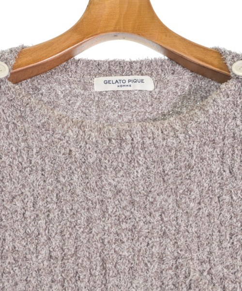 gelato pique HOMME（ジェラート　ピケ　オム）ニット・セーター ベージュ サイズ:M メンズ/2200661442043