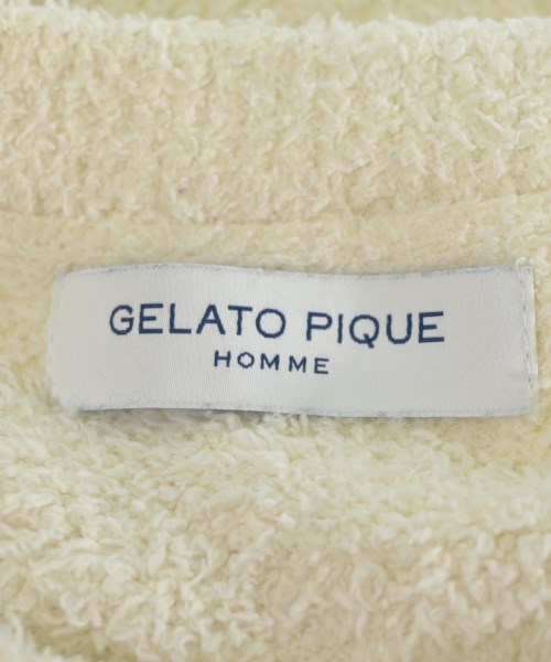 gelato pique HOMME（ジェラート　ピケ　オム）スウェット 白 サイズ:L メンズ/2200661442074