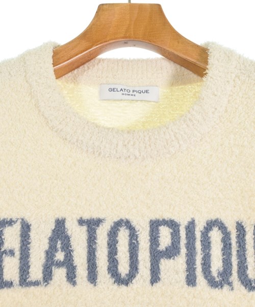 gelato pique HOMME（ジェラート　ピケ　オム）スウェット 白 サイズ:L メンズ/2200661442074