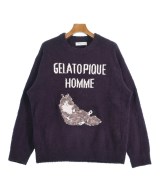 gelato pique HOMME（ジェラート　ピケ　オム）ニット・セーター 紫 サイズ:L メンズ/2200661442081