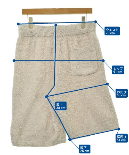 gelato pique HOMME（ジェラート　ピケ　オム）ショートパンツ 白 サイズ:M メンズ/2200657524067