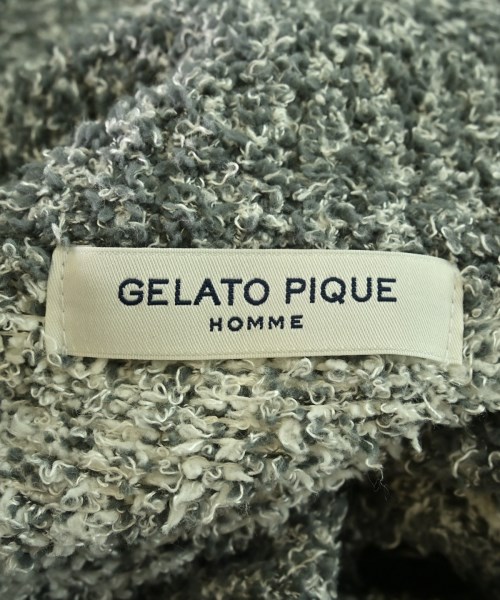 gelato pique HOMME（ジェラート　ピケ　オム）カーディガン グレー サイズ:L メンズ/2200640893477