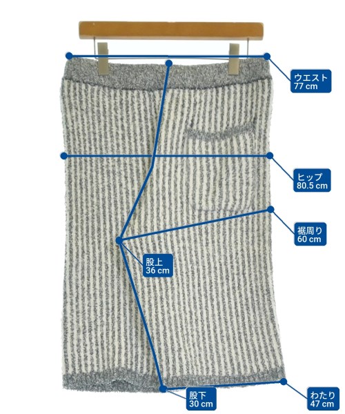 gelato pique HOMME（ジェラート　ピケ　オム）ショートパンツ グレー サイズ:L メンズ/2200640893484