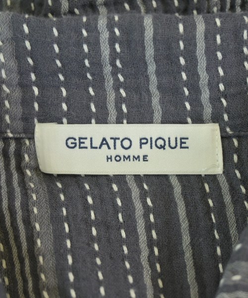 gelato pique HOMME（ジェラート　ピケ　オム）カジュアルシャツ グレー サイズ:M メンズ/2200703273048