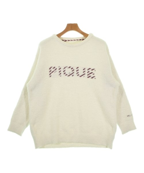 gelato pique HOMME(ジェラート　ピケ　オム)ニット・セーター 白 サイズ:M/2200664653040