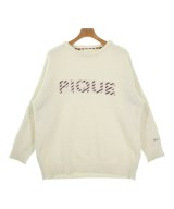 gelato pique HOMME（ジェラート　ピケ　オム）ニット・セーター 白 サイズ:M メンズ/2200664653040