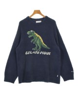 gelato pique HOMME（ジェラート　ピケ　オム）ニット・セーター 紺 サイズ:L メンズ/2200687072224