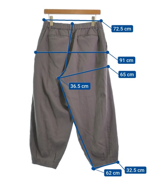 BASISBROEK（バシスブローク）スラックス グレー サイズ:3(L位) メンズ/2200461571134