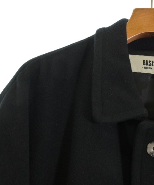 BASISBROEK（バシスブローク）チェスターコート 黒 サイズ:3(L位) メンズ/2200643174016
