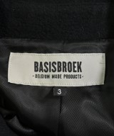 BASISBROEK（バシスブローク）チェスターコート 黒 サイズ:3(L位) メンズ/2200643174016