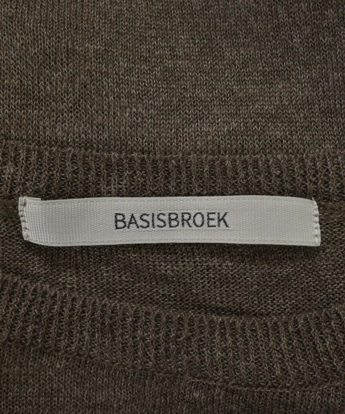 BASISBROEK（バシスブローク）ニット・セーター 茶 サイズ:2(M位) メンズ/2200605840041