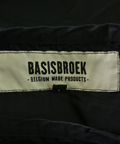 BASISBROEK（バシスブローク）カジュアルシャツ 黒 サイズ:1(S位) メンズ/2200655002031