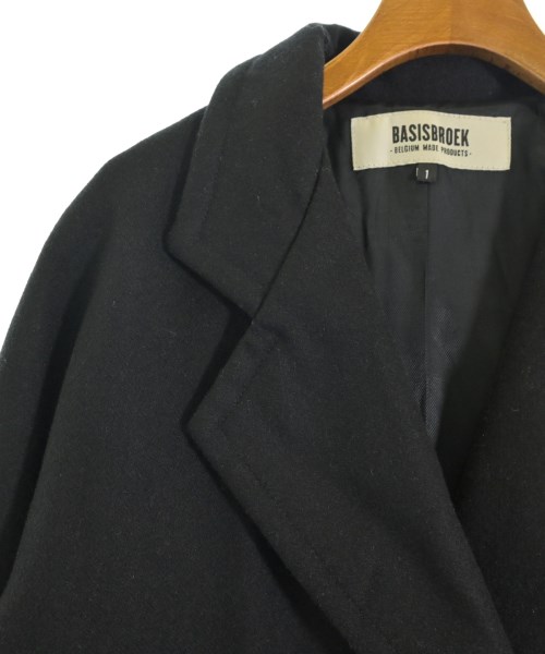 BASISBROEK（バシスブローク）チェスターコート 黒 サイズ:1(S位) レディース/2200658122231