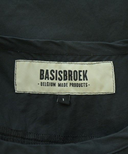 BASISBROEK（バシスブローク）カジュアルシャツ 黒 サイズ:1(S位) レディース/2200719497094