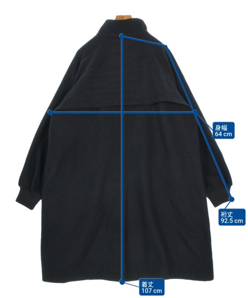 BASISBROEK（バシスブローク）コート 黒 サイズ:2(M位) メンズ/2200663433018