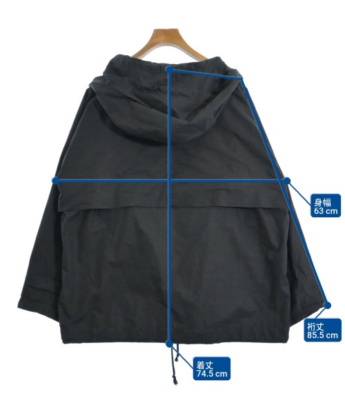 BASISBROEK（バシスブローク）マウンテンパーカー 黒 サイズ:1(S位) レディース/2200671268060