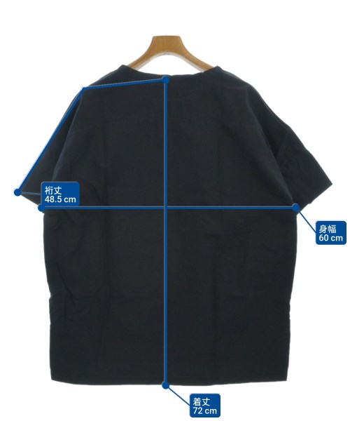 BASISBROEK（バシスブローク）カジュアルシャツ 紺 サイズ:2(M位) メンズ/2200666133403