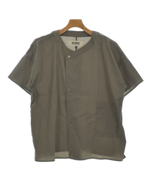 BASISBROEK(バシスブローク)カジュアルシャツ グレー サイズ:1(S位)/2200666133410