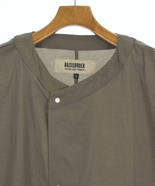 BASISBROEK（バシスブローク）カジュアルシャツ グレー サイズ:1(S位) メンズ/2200666133410