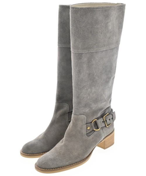 MARGARET HOWELL idea(マーガレットハウエルイデア)ブーツ グレー サイズ:23cm/2200647964040