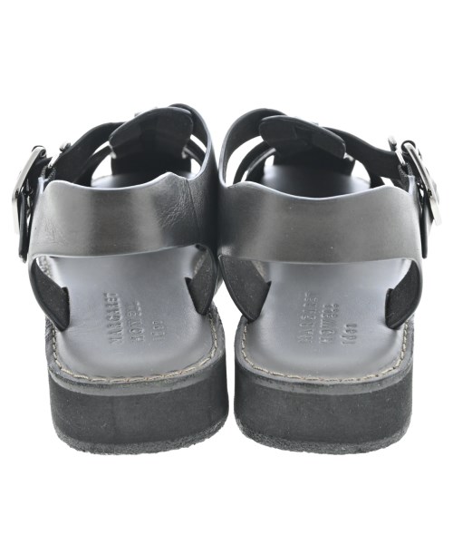 MARGARET HOWELL idea（マーガレットハウエルイデア）サンダル 黒 サイズ:S(22cm位) レディース/2200724390267