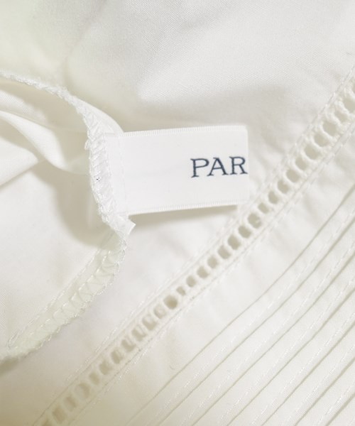PARIGOT（パリゴ）カジュアルシャツ 白 サイズ:F レディース/2200610681202