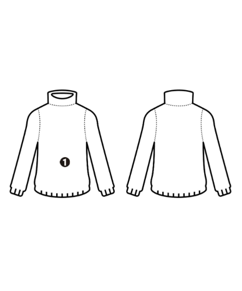 PARIGOT（パリゴ）ニット・セーター 黄 サイズ:F レディース/2200623005064