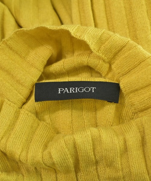 PARIGOT（パリゴ）ニット・セーター 黄 サイズ:F レディース/2200623005064