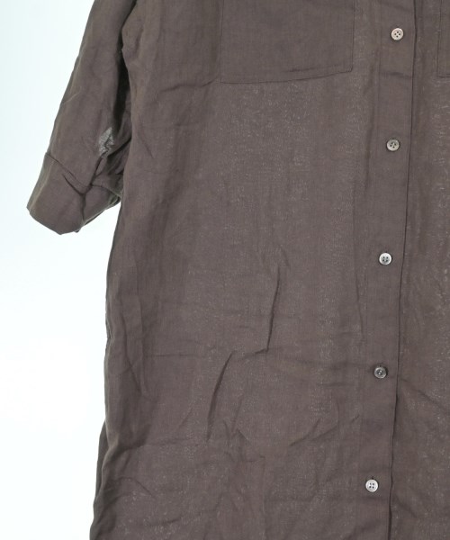 PARIGOT（パリゴ）シャツワンピース 茶 サイズ:F レディース/2200617989035