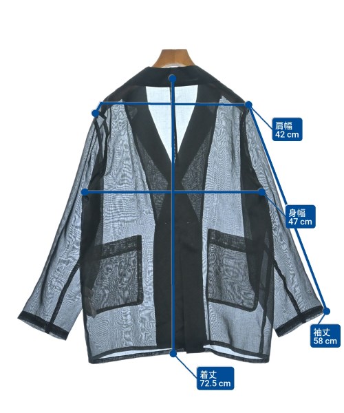 PARIGOT（パリゴ）カジュアルジャケット 黒 サイズ:F レディース/2200659174017